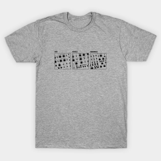 Analogue Semi Modular Trinity T-Shirt by Atomic Malibu